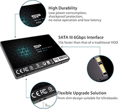 Imagen de Disco Duro Silicon Power IAIDSO0185 256 GB SSD 2.5" SATA III