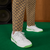 Gucci Basket Low 'White Demetra Green' - loja online