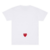 Camiseta Nike x Comme des Garçons PLAY T-Shirt 'White'