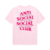 Camiseta Anti Social Social Club Kaburosai Tee 'Pink'