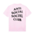 Camiseta Anti Social Social Club Mind Games Tee 'Pink'