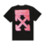 Camiseta Off-White Marker Short-Sleeve Over Tee 'Black/Red' - comprar online