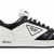 Prada New Avenue Leather Low 'White Black' - A Casa de Sneakers.