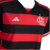 Camisa Flamengo I 24/25 Torcedor Adidas Feminina - Vermelho e Preto - CAMISAS DE FUTEBOL E BASQUETE / REEH SPORTS