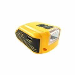 Imagen de Adaptador de Baterías Dewalt USB + LED 3 NIVELES + Tipo C +USD