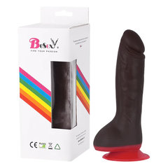 DILDO MARRON - ROJO - Durazno Sex Shop