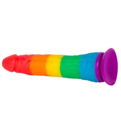 Dildo Slim 7'' Arcoiris en internet