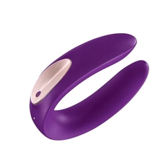 Satisfyer Double Plus Vibrador - Durazno Sex Shop