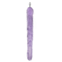 Plug Anal Fox Long Light Purple - comprar online