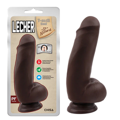 DILDO LECHER MARRON