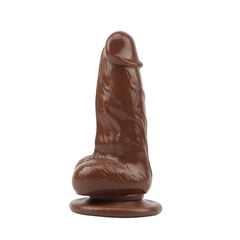 Dildo Jumbo Jack 6'' Brown - tienda online