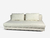 Sofá-cama Sossego Alba Off White - comprar online