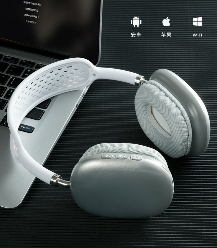 AirMax P9 fone de ouvido bluetooth microfone com cancelamento de ruído