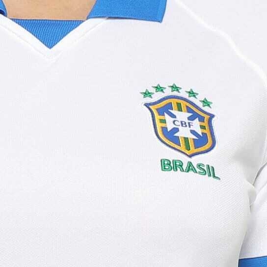 Camisa do Brasil Branca 2019 e 2020