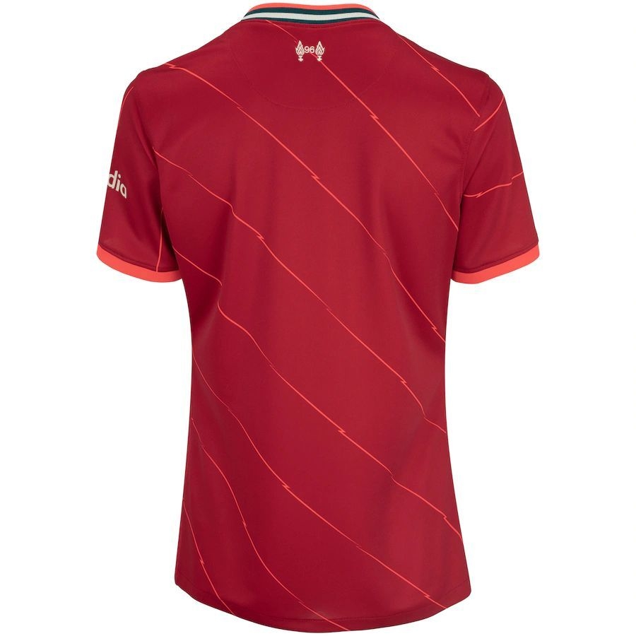 Camisa Liverpool I 21/22 Vermelha - Feminina Baby Look - Nike