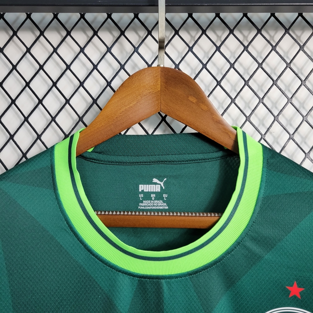 Camisa Palmeiras Pré-Jogo Branca 23/24 Puma Masculina Compre Agora!