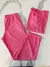 Pijama Morley pant largo + reme corta adulto Rosa