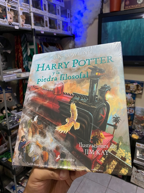 Libro - Harry Potter y La Piedra Filosofal edición 3D ilustrado