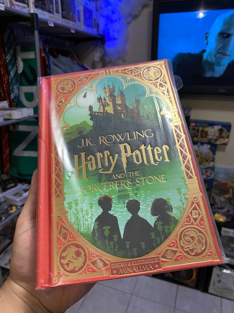 Libro - Harry Potter y La Piedra Filosofal edición 3D ilustrado, pasta dura  (Ed. Minalima)