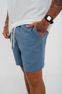 Short Linho Azul - comprar online