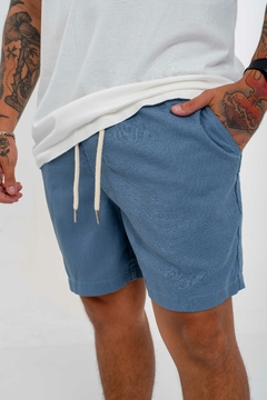 Short Linho Azul - ZON