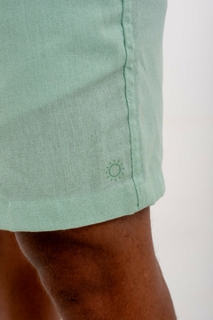 Short Linho Menta - comprar online