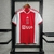 Camisa Ajax Home 23/24 Adidas Masculina - Branco e Vermelho