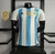 Camisa Seleção da Argentina Home 2022 Jogador Adidas Masculina - Branca e Azul