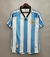 Camisa Argentina Home 1998 Adidas Masculina - Azul e Branco