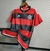 Camisa Flamengo I 23/24 Torcedor Adidas Masculina - Preto e Vermelho