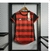 Camisa Flamengo I 22/23 Torcedor Adidas Feminina - Preto e Vermelho