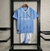 Kit Infantil Manchester City Home Puma 23/24 - Azul