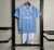 Kit Infantil Manchester City Puma 23/24 - Azul