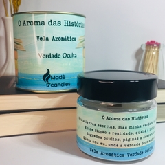 Verdade Oculta - Vela Aromática 100g - Coleção O Aroma das Histórias