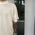 Camiseta oversized piquet off white - loja online