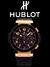 Hublot Big Bang Preto-Dourado ( Acompanha Caixa Original da Hublot )