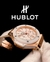 Hublot Big Bang Branco - Ouro Rose ( Acompanha Caixa Original da Hublot )