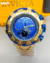 Relógio invicta Thunderbolt Dourado Fundo Azul - comprar online