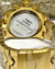 Invicta Reserve Venon Dourado Banhado A Ouro 18k Fundo Preto - (Primeira Linha) - comprar online