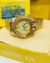 Invicta Zeus Magnum Dourado / fundo Amarelo Com Corda - (Primeira Linha) - Eldourado Joias