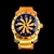 Bvlgari Speed Dourado com Fundo Azul