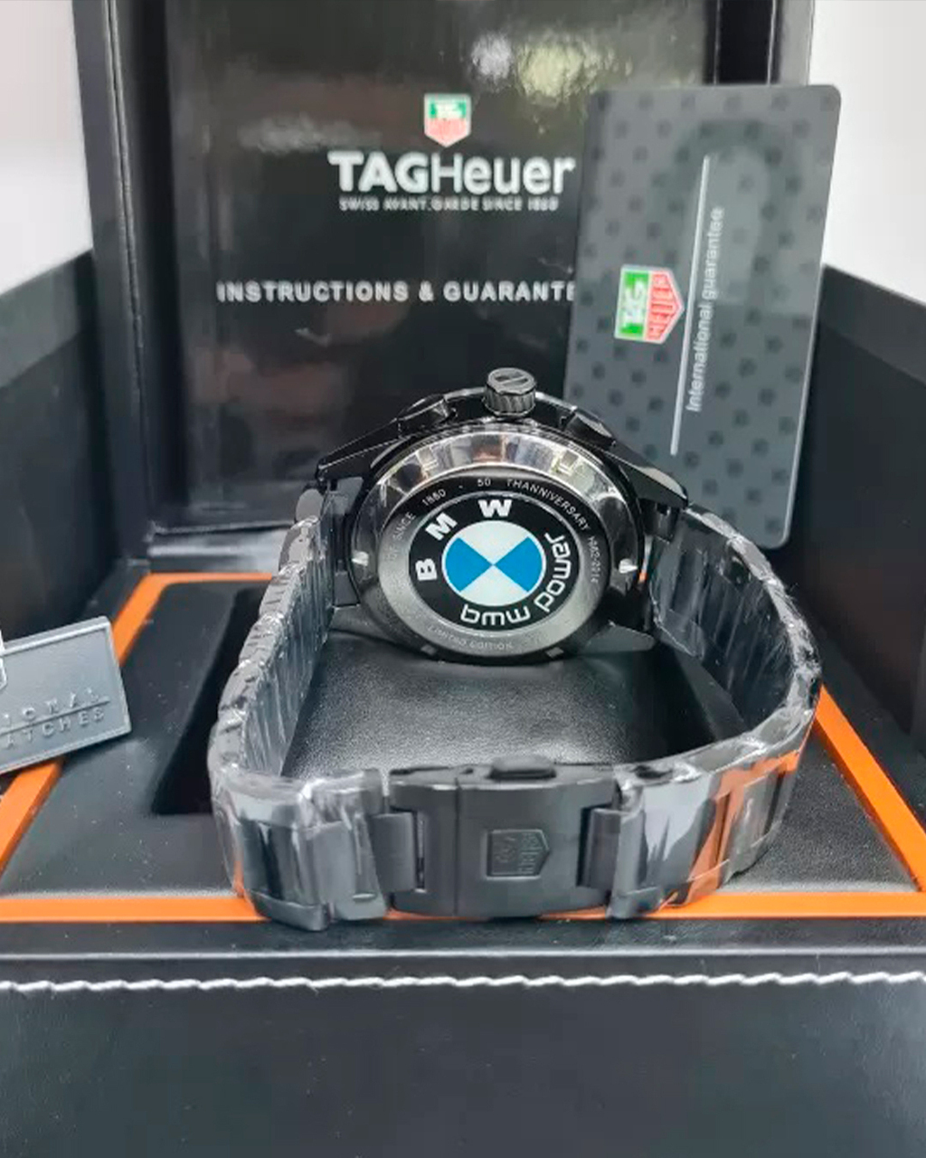 Tag Heuer Bmw Carrera Gmt Acompanha Caixa Original da Tag