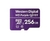 Memoria microSD de 256 GB PURPLE, Especializada Para Videovigilancia, 10 VECES MAYOR DURACIÓN