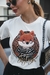 T-shirt Fox Stylish - Off white - comprar online