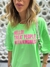 T-shirt Hello - Verde neon - Luna Store Cascavel