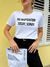 T-shirt No Inspiration Today - Branca - loja online