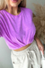 T-shirt Lisa - Roxo neon - loja online