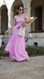 Vestido longo Amalfi - Rosa - loja online