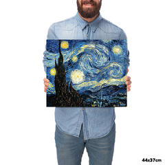 Quadro Decorativo Vincent Van Gogh A Noite Estrelada na internet