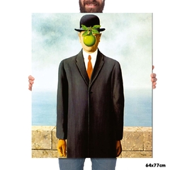 Quadro Decorativo René Magrittembrant O filho do Homem - comprar online